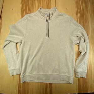 Calloway Cream Quarter Zip Mens‎ XL